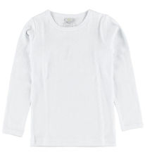 Smallstuff Bluse - Weiß m. Lochmuster