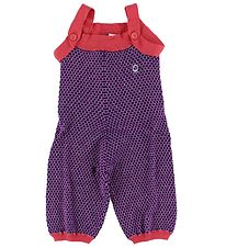 Katvig Overalls - Purple w. Coral