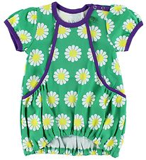 Freds World Robe - Vert/Violet av. Marguerites