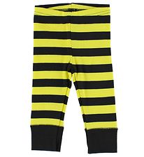 Katvig Leggings - Yellow/Black Striped