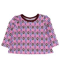 Katvig Pullover m. Puffärmeln - Lavendel m. Äpfeln