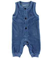 Katvig Romper - Velvet - Light Blue