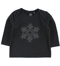 Petit by Sofie Schnoor Bluse - Schwarz m. Pailletten