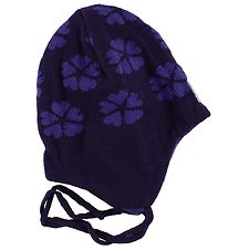 Reima Bonnet en Tricot - Snygg - Laine/Coton - Violet av. Trfle