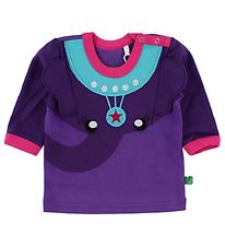 Freds World Blouse - Purple w. Elephant