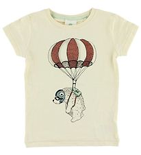 En Fant T-Shirt - Elfenbein m. Eisbr