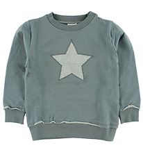 En Fant Sweatshirt - Dusty Green w. Star
