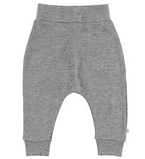 Smallstuff Cotton Trousers - Grey Melange