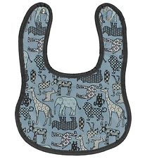 Smallstuff Bib - Denim w. Small Animals