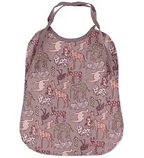 Smallstuff Bib - Rose w. Animals Large