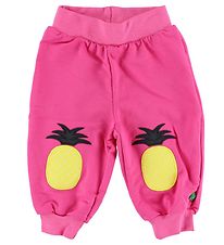 Freds World Katoenen Broek - Roze m. Ananassen