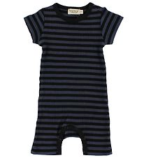 MarMar Sommerstrampler - Klage - Rib - Navy/Schwarz Gestreift