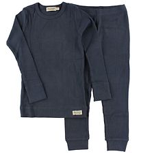 MarMar Pyjama set - Rib - Modaal - Navy