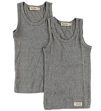 MarMar Undershirt - 2-Pack - Grey Melange