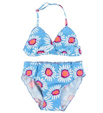 Color Kids Bikini - Vivi - UV40+ - Lichtblauw m. Bloemen