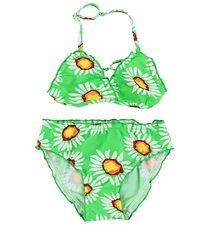 Color Kids Bikini - Vivi - UV40+ - Grn m. Blommor