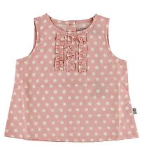 Wheat Top - Pink w. Dots