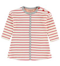 Fixoni Dress - White/Red Striped