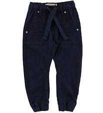 Minymo Hosen - Twill Loose - Navy