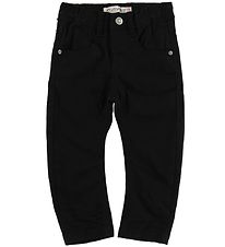 Minymo Trousers - Twill Regular - Black