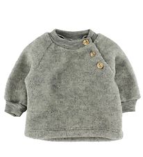 Engel Blouse - Wool - Grey Melange