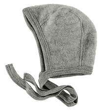 Engel Baby Hat - Wool - Grey Melange