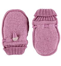 Joha Mittens - Wool - Rose