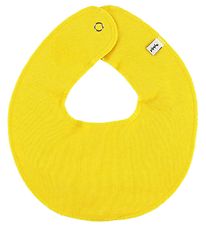 Pippi Baby Teething Bib - Round - Yellow