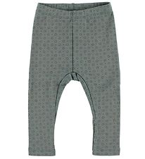 En Fant Leggings - Staalblauw m. sterren