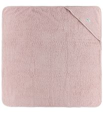 Pippi Baby Handduk m.huva - 83x83 - Rosa