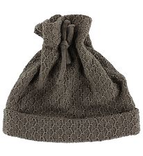 Joha Bonnet en Tricot - Laine - Marron