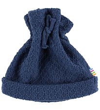 Joha Hat - Knitted - Wool - Navy