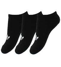 adidas Originals Ankel Socks - Trefoil - 3-Pack - Black w. Logo