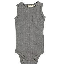 MarMar Bodysuit - Sleeveless - Grey Melange