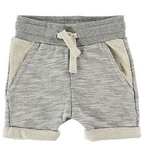 En Fant Sweat Shorts - Light Grey Melange