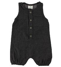 En Fant Summer Romper - Charcoal w. Pocket