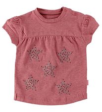 Fixoni T-shirt - Rose Melange w. Stars