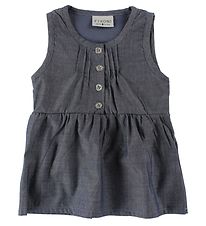 Fixoni Kleid - Denim m. Knpfe