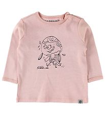 Papfar Pullover - Rosa m. Print