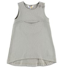 Joha Dress - Cotton - Grey w. Pocket