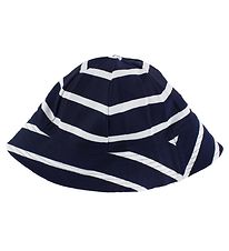 Petit Crabe Swim Hat - UV50+ - Navy/White Striped