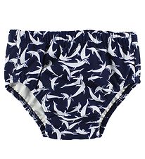 Petit Crabe Swim Diaper - UV50+ - Navy w. Dolphins