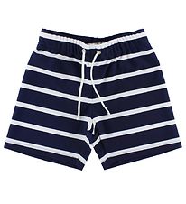 Petit Crabe Swim Trunks - UV50 - Navy/White Striped