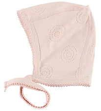 Smallstuff Baby Hat - Powder w. Pointelle