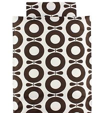 Katvig Classics Rúmföt - Fullorðinn 140x220 - Hvítt M. Brown Epl