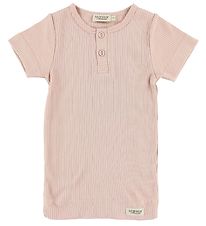 MarMar T-paita - Joustinneule - Modal - Vaaleanpunainen