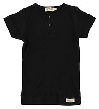 MarMar T-Shirt - Rib - Modal - Noir