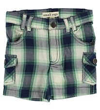 Small Rags Shorts - Marine/Vert/Blanc