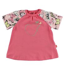 Me Too T-shirt - Pink w. Butterflies