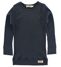 MarMar Long Sleeve Top - Rib - Navy